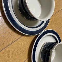 アラビア　アネモネ　北欧　　スープ皿　2セットの画像