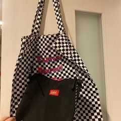 X-girl ショルダーバッグ とjouetieのトートバッグ