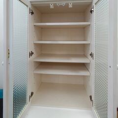 【ニトリ・食器棚】カントリーテイスト・大容量の画像