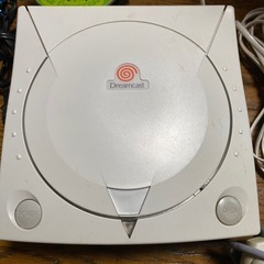 ドリームキャスト本体・コントローラ　ゲームソフト付きの画像