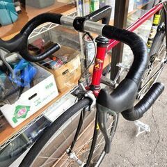 MINERVA ロードバイク 700×25C 自転車 赤×黒 変速なし 札幌市 平岸店