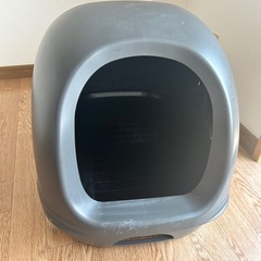 デオトイレ 本体 中古 黒 猫用 トイレ