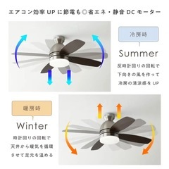 VENTOTA シーリングファンライト 天井 ファン 調光調色 シーリングライト
の画像
