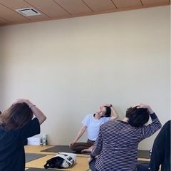 一緒にヨガしましょう‼️の画像