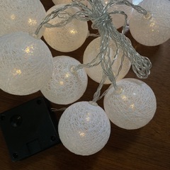 コットンボール　10球　2セット　ソーラーライト　LED  ※お...