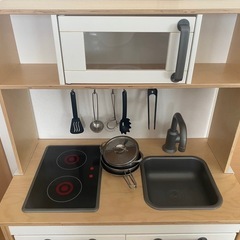 IKEA キッチンセット(スツール&鍋、説明書付) の画像