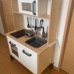 IKEA キッチンセット(スツール&鍋、説明書付) の画像