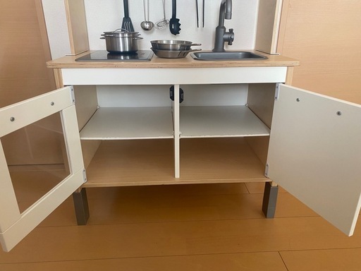 IKEA キッチンセット(スツール&鍋、説明書付) 