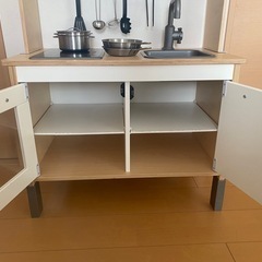 IKEA キッチンセット(スツール&鍋、説明書付) の画像