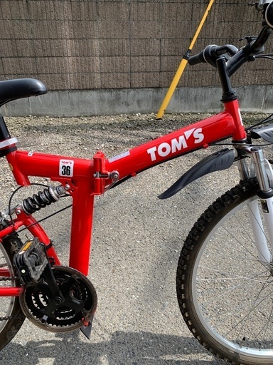 スポーツサイクル　赤　26インチ