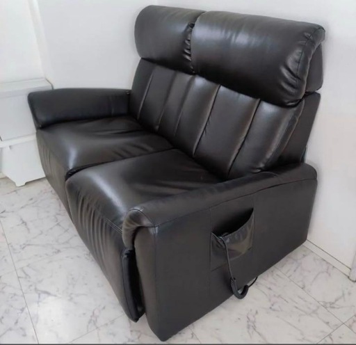 【ニトリ】2人がけ　電動リクライニングソファ