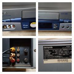 aiwa VHS ビデオデッキの画像