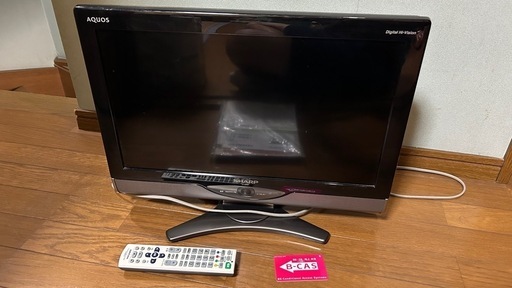 SHARP 液晶テレビ　20インチ　LC-20DE7