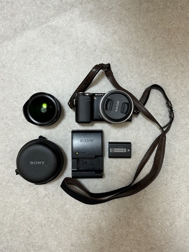 SONY(ソニー) α NEX-5N (ブラック) 魚眼レンズ付き