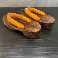 キッズ　靴　下駄21cm 夏祭り　浴衣　に合わせてみてはの画像