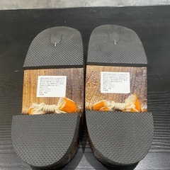 キッズ　靴　下駄21cm 夏祭り　浴衣　に合わせてみてはの画像