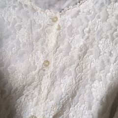 レースのカーディガン　Мの画像