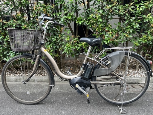 東京23区配達無料　新基準　ヤマハ　パスナチュラ　8.7Ah リチウム 電動自転車 中古 1732
