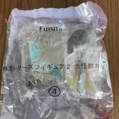 未開封　特撮シリーズフィギュア２　大怪獣ガメラ　フルタ食玩　ミニポスター解説書付の画像