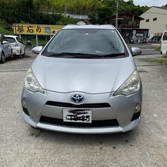 車両交換可　アクア　ハイブリッド　車検あり