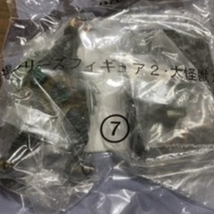 未開封　特撮シリーズフィギュア２大怪獣ガメラ　フルタ食玩　ミニポスター解説書付きの画像