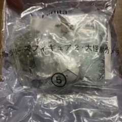 未開封　特撮シリーズフィギュア２　大怪獣ガメラ　フルタ食玩　ミニポスター解説書付の画像