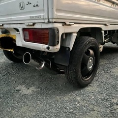アクティトラック　　砲弾マフラーの画像