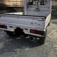 アクティトラック　　砲弾マフラーの画像