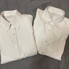 白　長袖　ブラウス　ワイシャツ　M  レディース　スーツ　スクー...
