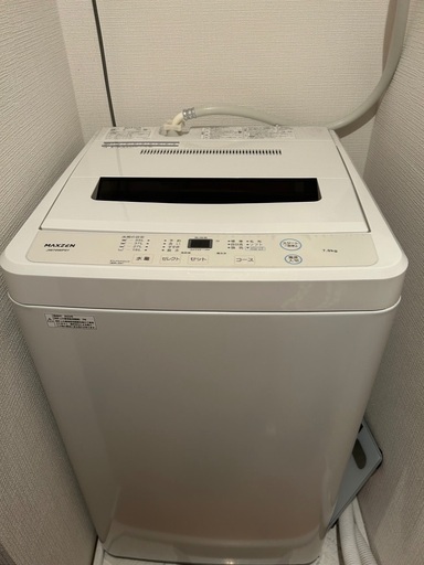 2023年10月に購入　7kg洗濯機