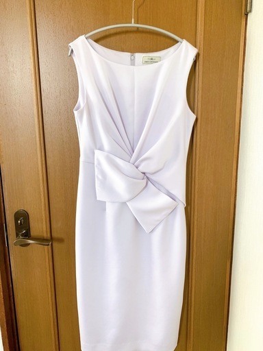 GRACE CONTINENTAL サテンクロスドレスワンピース