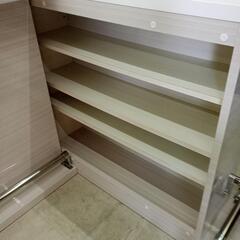 L型キッチンカウンター（別々にも使用可能です）の画像