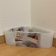 マグネットバスルームコーナーラック
