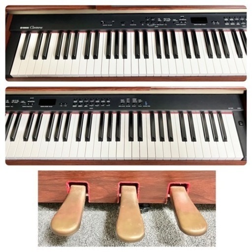 【美品】YAMAHA 電子ピアノ CLP-330M 【無料配送可能】