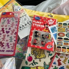ディズニー　シール　ステッカー　メモ　まとめ売り　セット　総額6000円　新品未使用　　　の画像