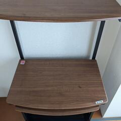 【あげます】ロアス☆LOAS☆パソコンデスク☆上部プリンター置き
