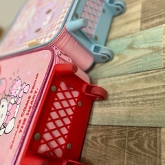 値下げ⭐︎サンリオ　キャリーバック　キティちゃん　ミュークルドリーミー　 子供用の画像