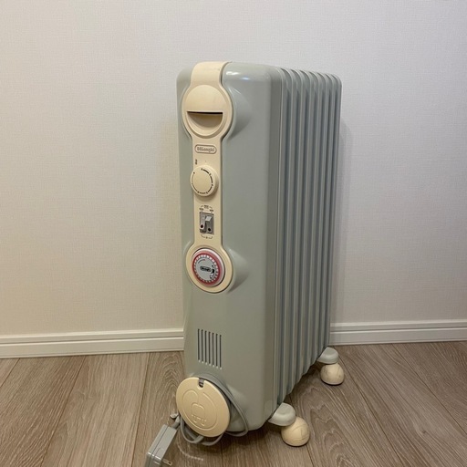 delonghi デロンギ・オイルヒーター JR0812-CR