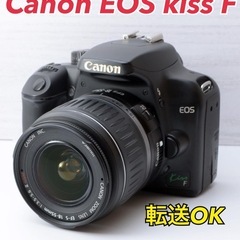 ★Canon EOS kiss F★S数約6400回●スマホ転送●ビギナー向け  1ヶ月動作補償あり！ 安心のゆうパック代引き発送！ 送料、代引き手数料無料！