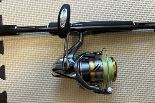シーバスロッドとリールのセット！シーバスを始めたい方に是非！