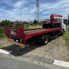 三菱3ton Unicキャンター カー積載車 