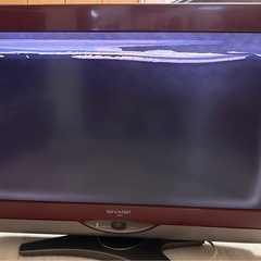SHARP液晶テレビの画像
