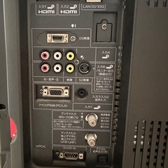 SHARP液晶テレビの画像