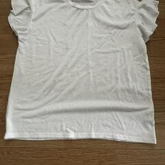 【超美品】 白シャツ ホワイト フリル A-5