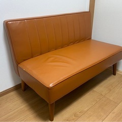 2〜4人がけソファ（ブラウン）