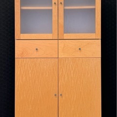 木製カップボード（良品計画/食器棚）