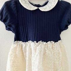 ワンピース【90サイズ】：conco white premiumの画像