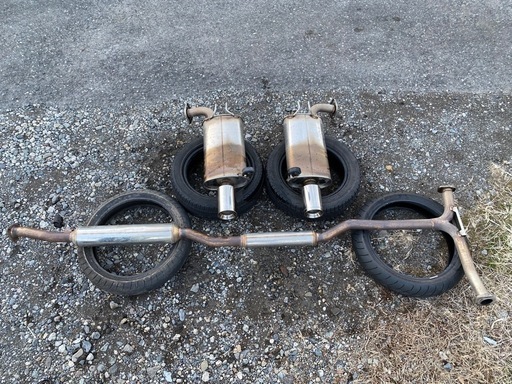 【希少】オデッセイ RB2 4WD マフラー FUJITSUBO Wagolis