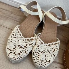 【美品、新品】レディースサンダルの画像