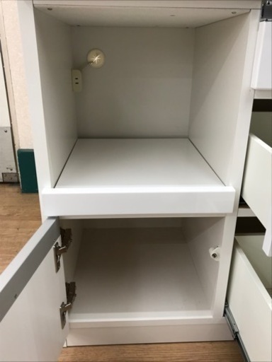 ★ジモティ割あり★ 松田家具   食器棚    H198×W118×D49  クリーニング済み KJ5914